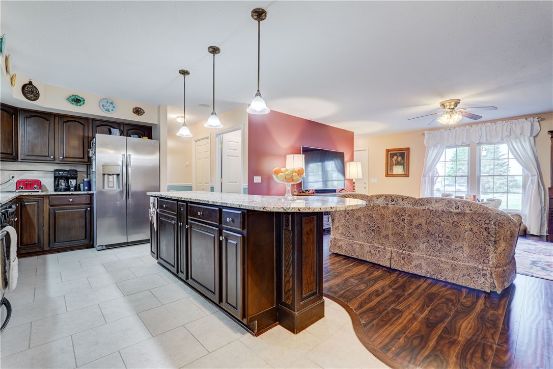 4446 Federal Road Livonia, NY 14487 - Photo 10 of 31 Center Island and Breakfast Bar