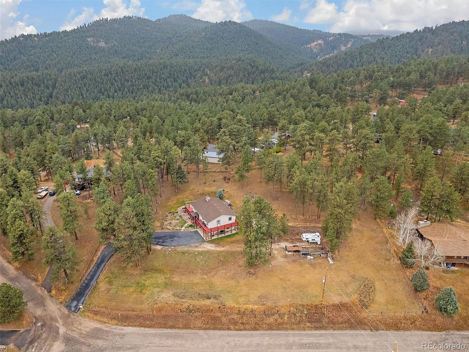 27422 Pine Valley Drive Evergreen, CO 80439 - Photo 36 of 42 a view of outdoor space and city view