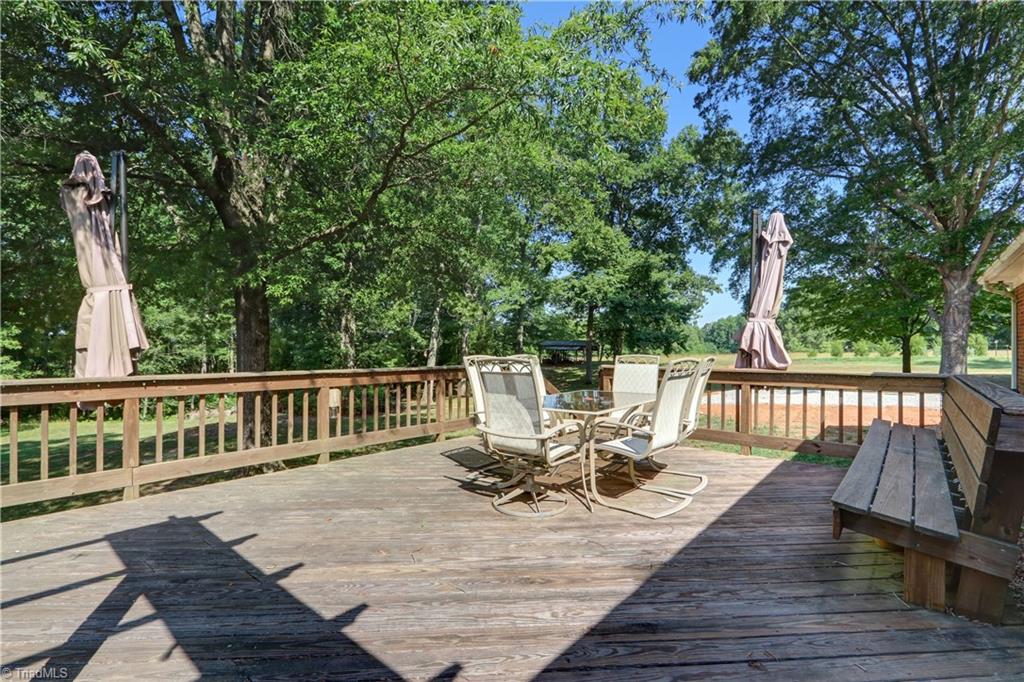154 Sigmon Road Pelham, NC 27311 - Photo 28 of 43 Large Deck