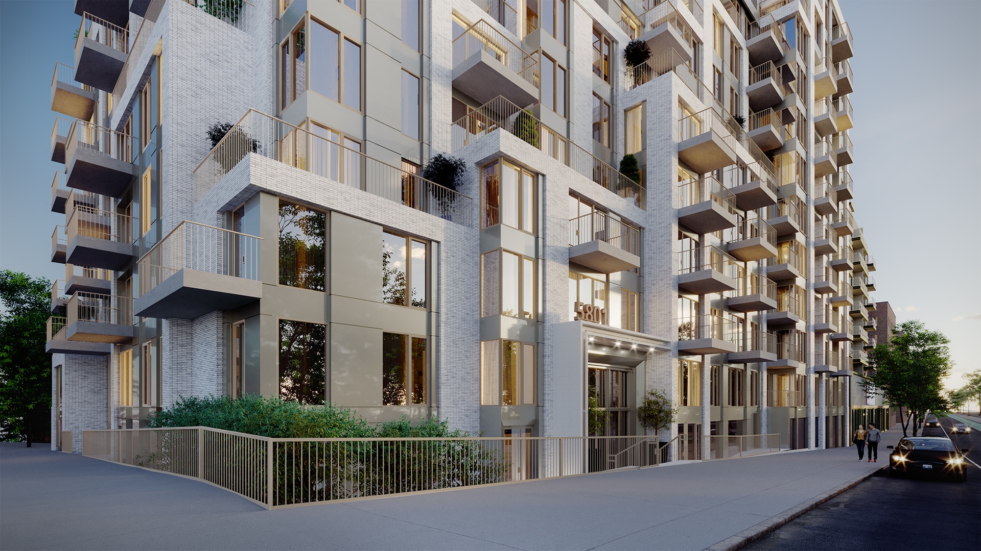 58-01 Queens Boulevard, Unit 11F Queens, NY 11377 - Photo 2 of 15 front view of a building with a street