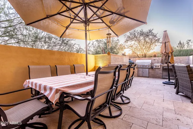 a view of indoor swimming pool with outdoor seating