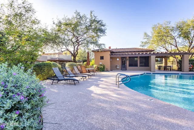 a view of mountain and a mountain in the background
