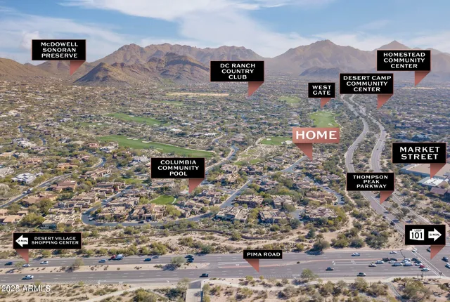 $1,350,000 | 9270 East Thompson Peak Parkway, Unit 354, Scottsdale, AZ 85255