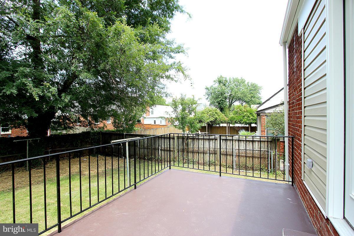 1515 Gridley Lane Silver Spring, MD 20902 - Photo 24 of 28 Balcony off Kitchen