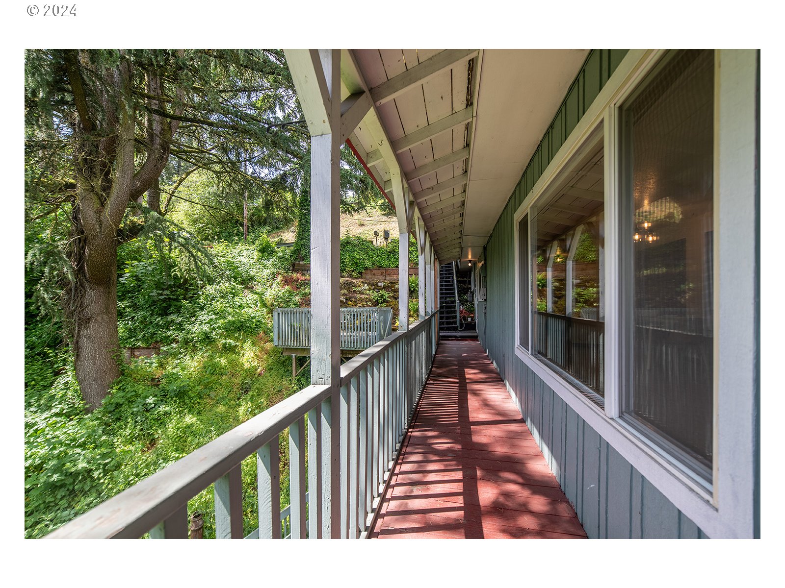 8767 Northwest Springville Road Portland, OR 97231 - Photo 37 of 47 a view of balcony