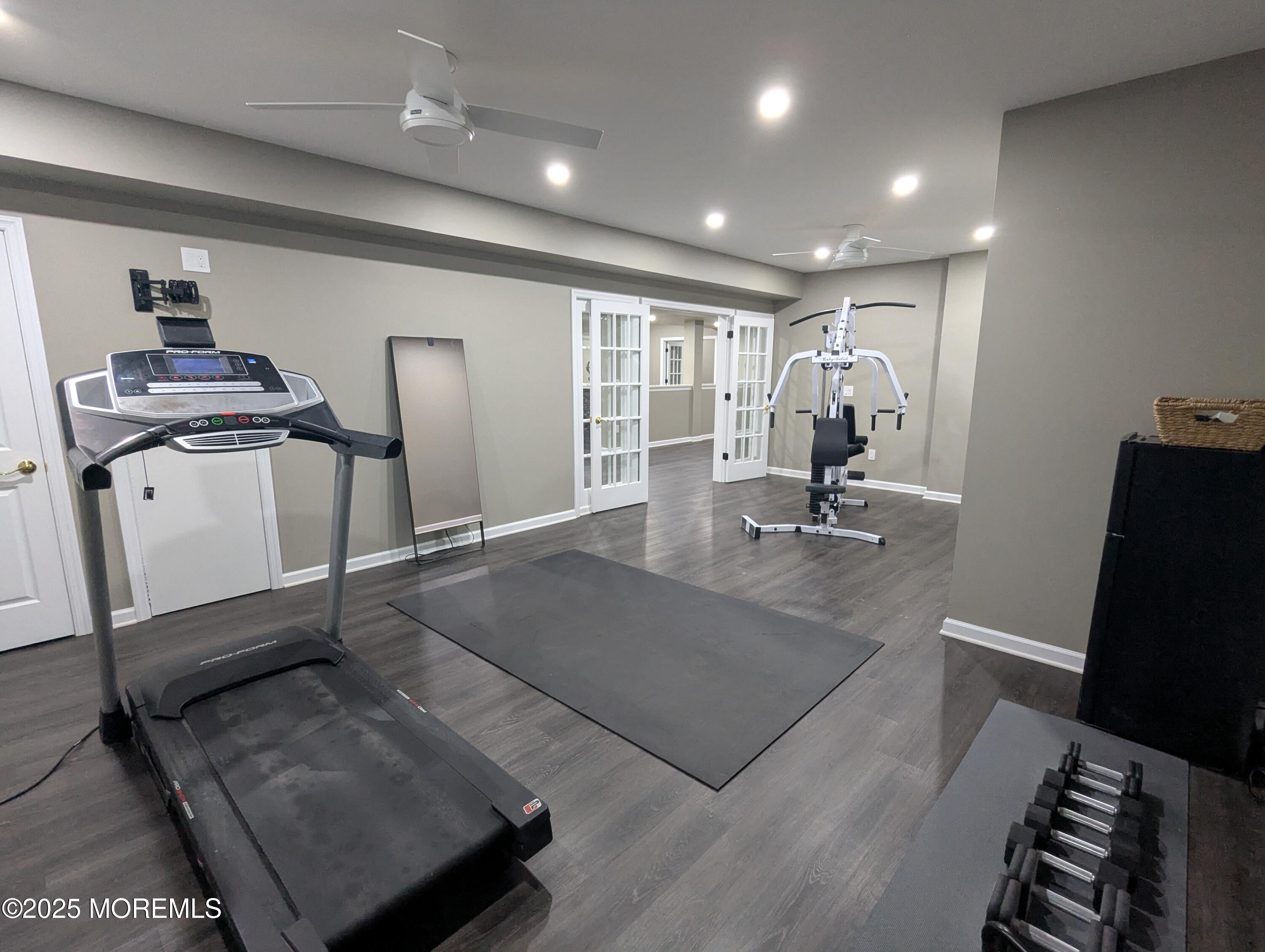 11 Victoria Court Cream Ridge, NJ 08514 - Photo 46 of 67 a view of a room with gym equipment