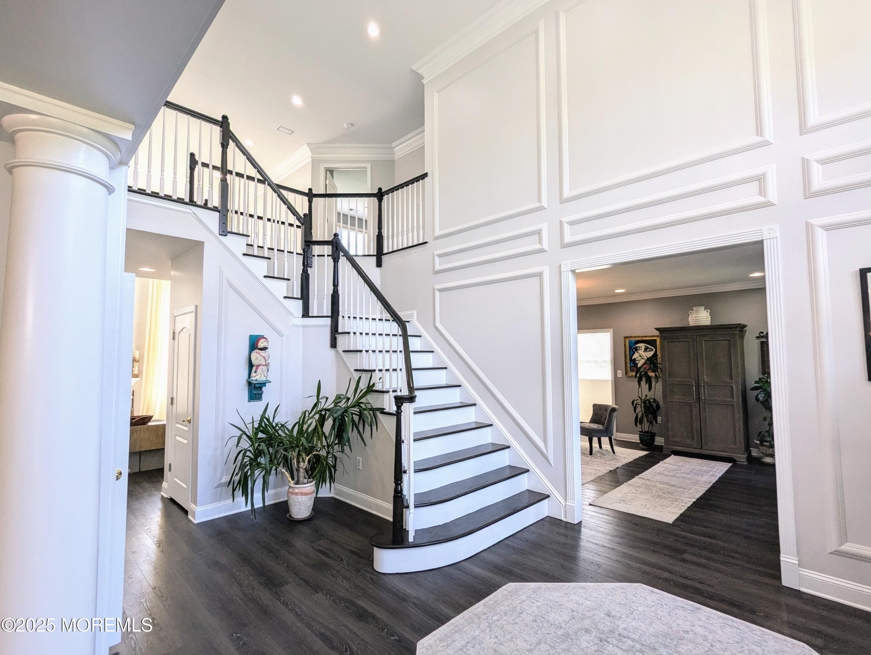 11 Victoria Court Cream Ridge, NJ 08514 - Photo 7 of 67 a view of entryway and hall with wooden floor