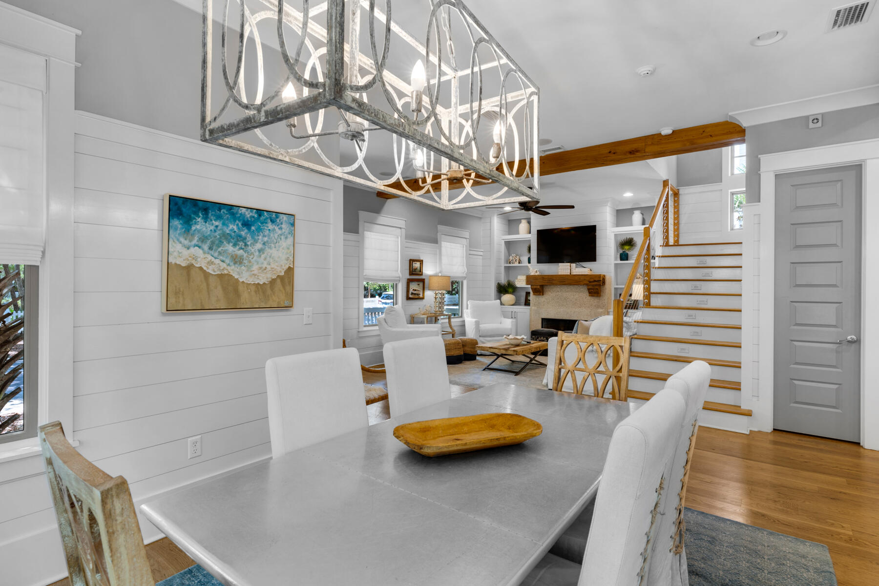 87 Salt Box Lane West Inlet Beach, FL 32461 - Photo 20 of 122 a view of a dining room with furniture