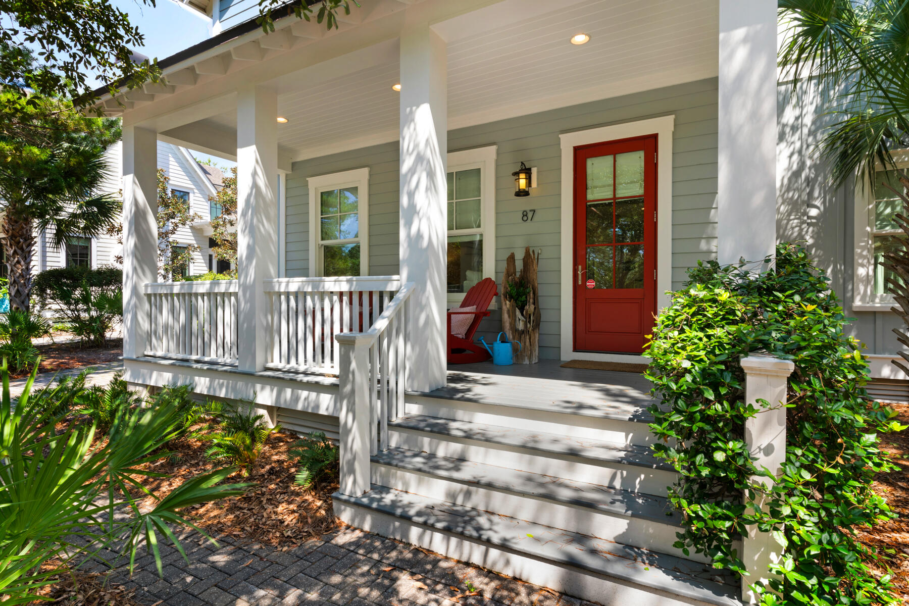 87 Salt Box Lane West Inlet Beach, FL 32461 - Photo 3 of 122 a front view of a house with a porch