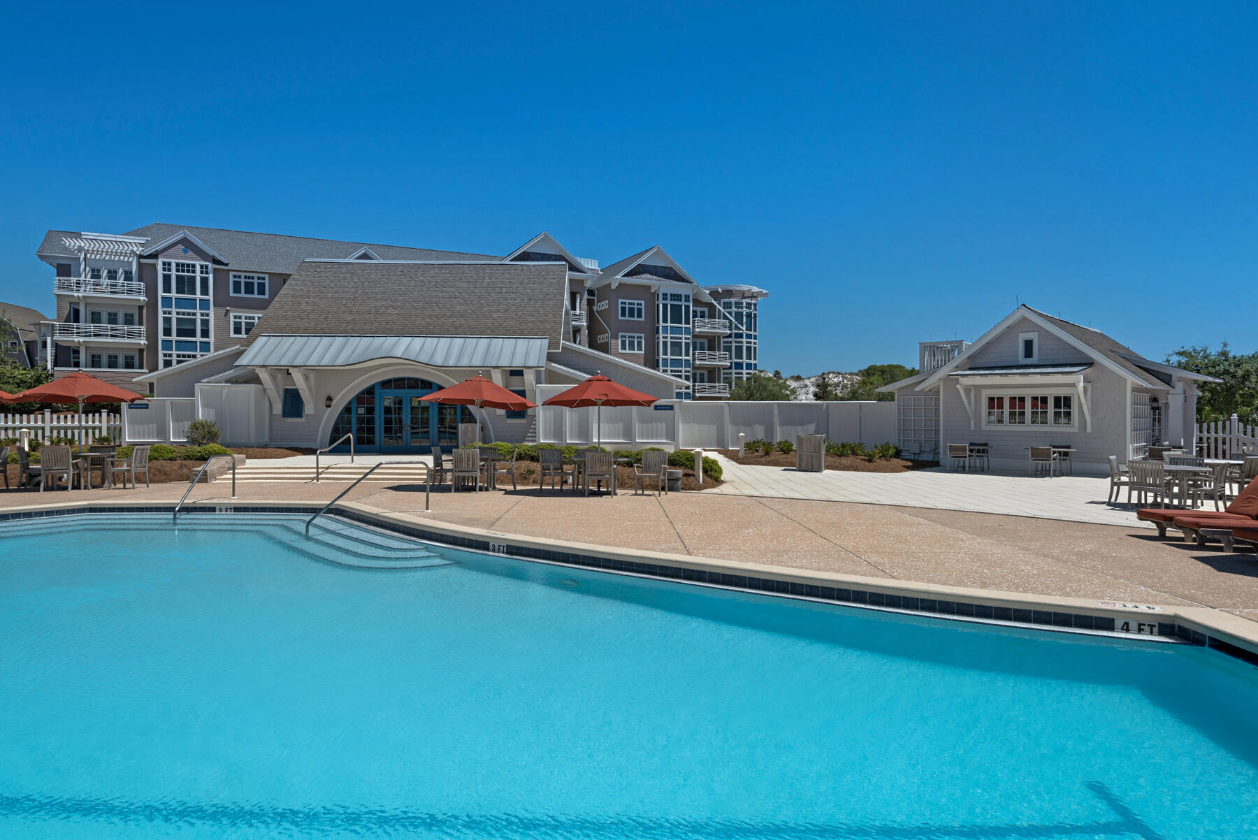 87 Salt Box Lane West Inlet Beach, FL 32461 - Photo 62 of 122 a swimming pool with outdoor seating and yard