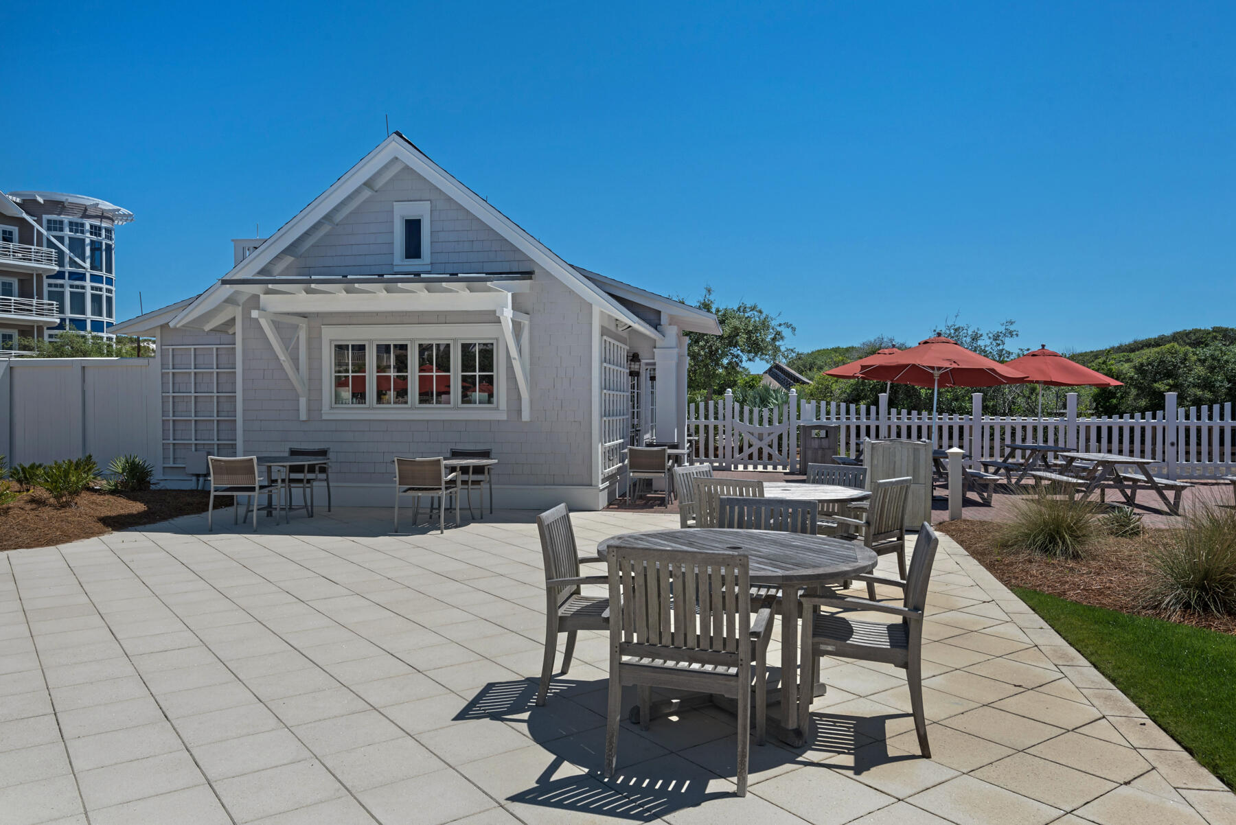 87 Salt Box Lane West Inlet Beach, FL 32461 - Photo 64 of 122 a view of a house with backyard porch and sitting area