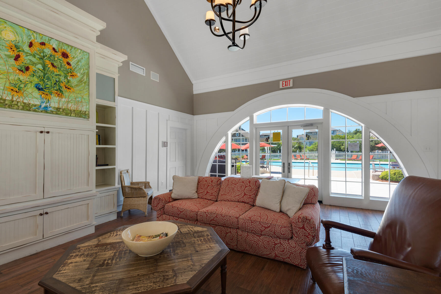 87 Salt Box Lane West Inlet Beach, FL 32461 - Photo 67 of 122 a living room with furniture and a large window