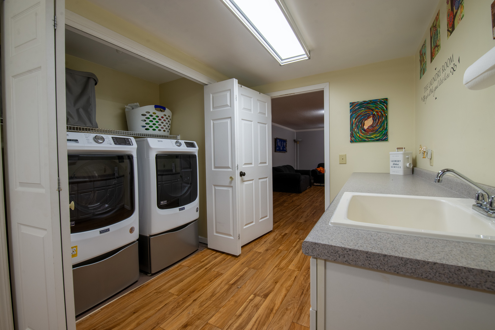 9109 Messmer Road Savanna, IL 61074 - Photo 17 of 31 a kitchen with a sink and a stove top oven