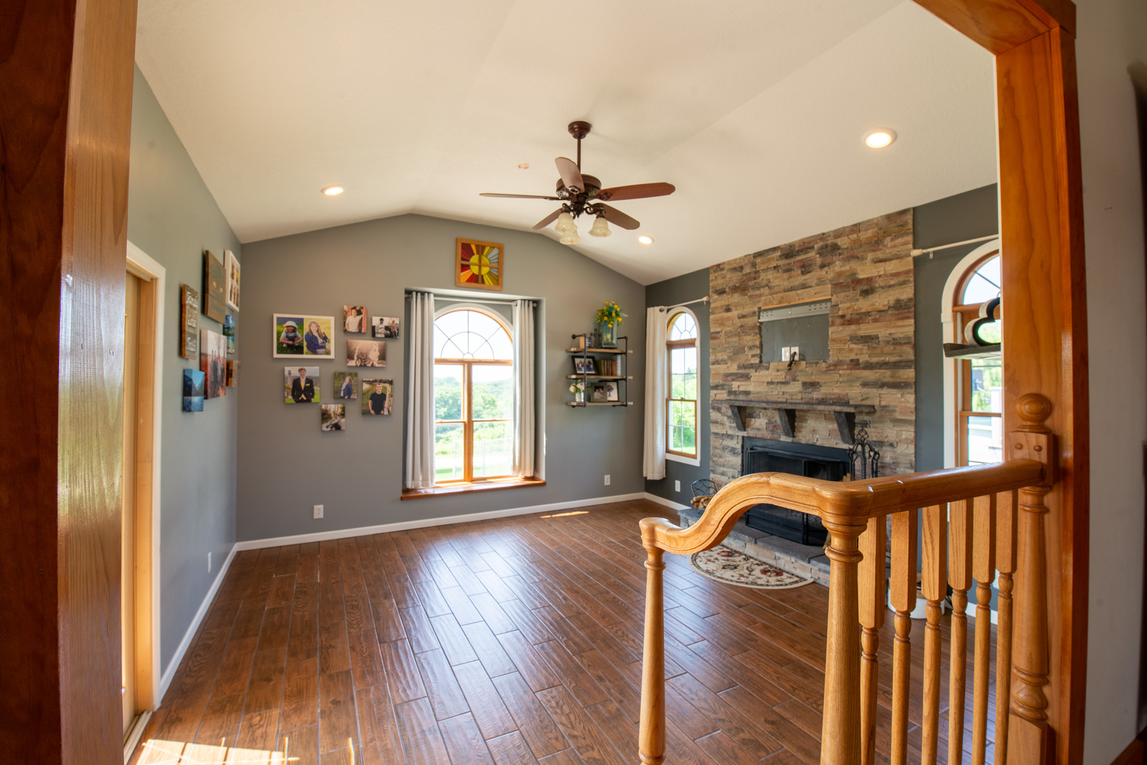 9109 Messmer Road Savanna, IL 61074 - Photo 2 of 31 a view of a livingroom with furniture window and wooden floor