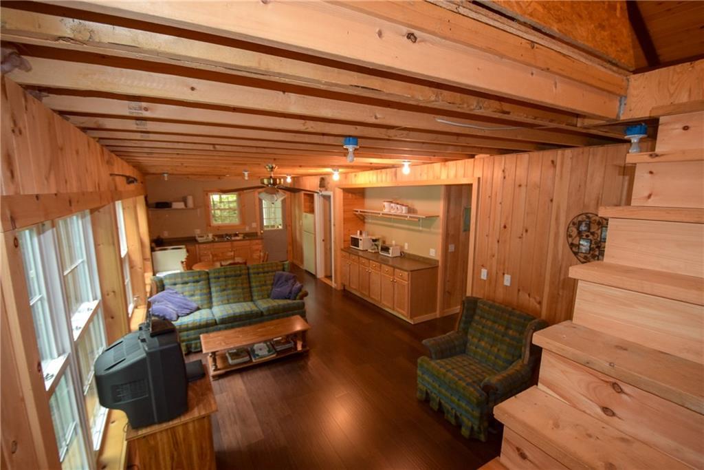 414 Sandy Beach Road Danforth, ME 04424 - Photo 13 of 34 View from the stairway area...