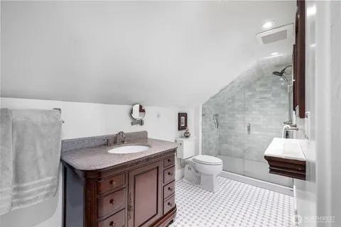 a bathroom with a sink and a toilet