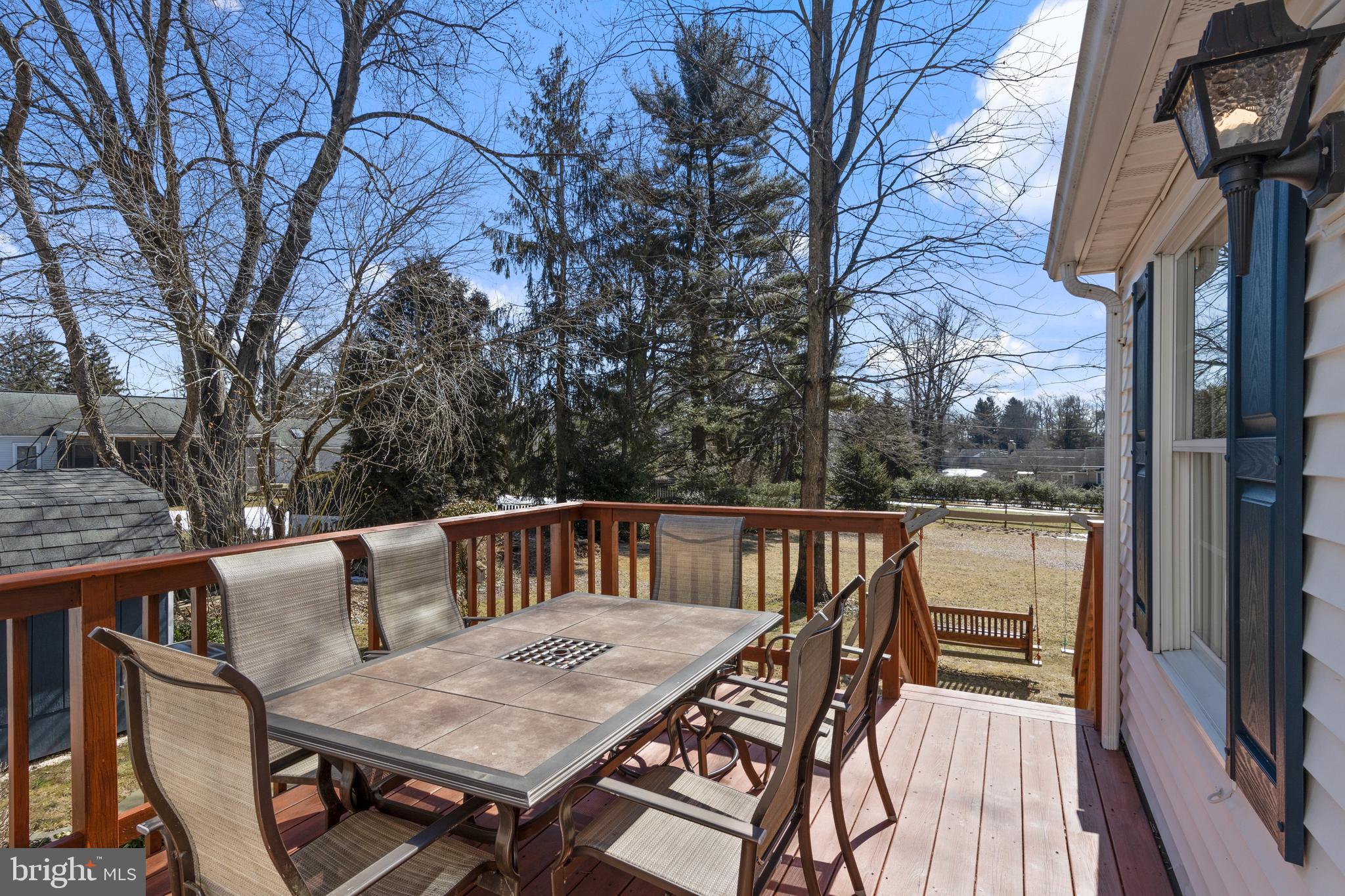 576 Brinton Road Wayne, PA 19087 - Photo 12 of 30 Cedar deck off Family Room