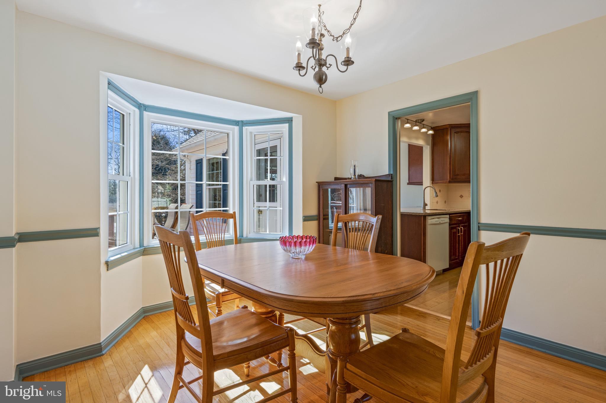 576 Brinton Road Wayne, PA 19087 - Photo 7 of 30 Dining Room with bay window