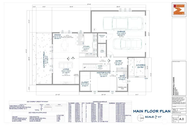 view of a white building with black and white walls