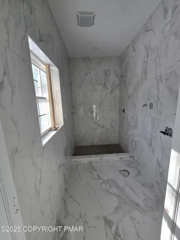 a room with gym equipment