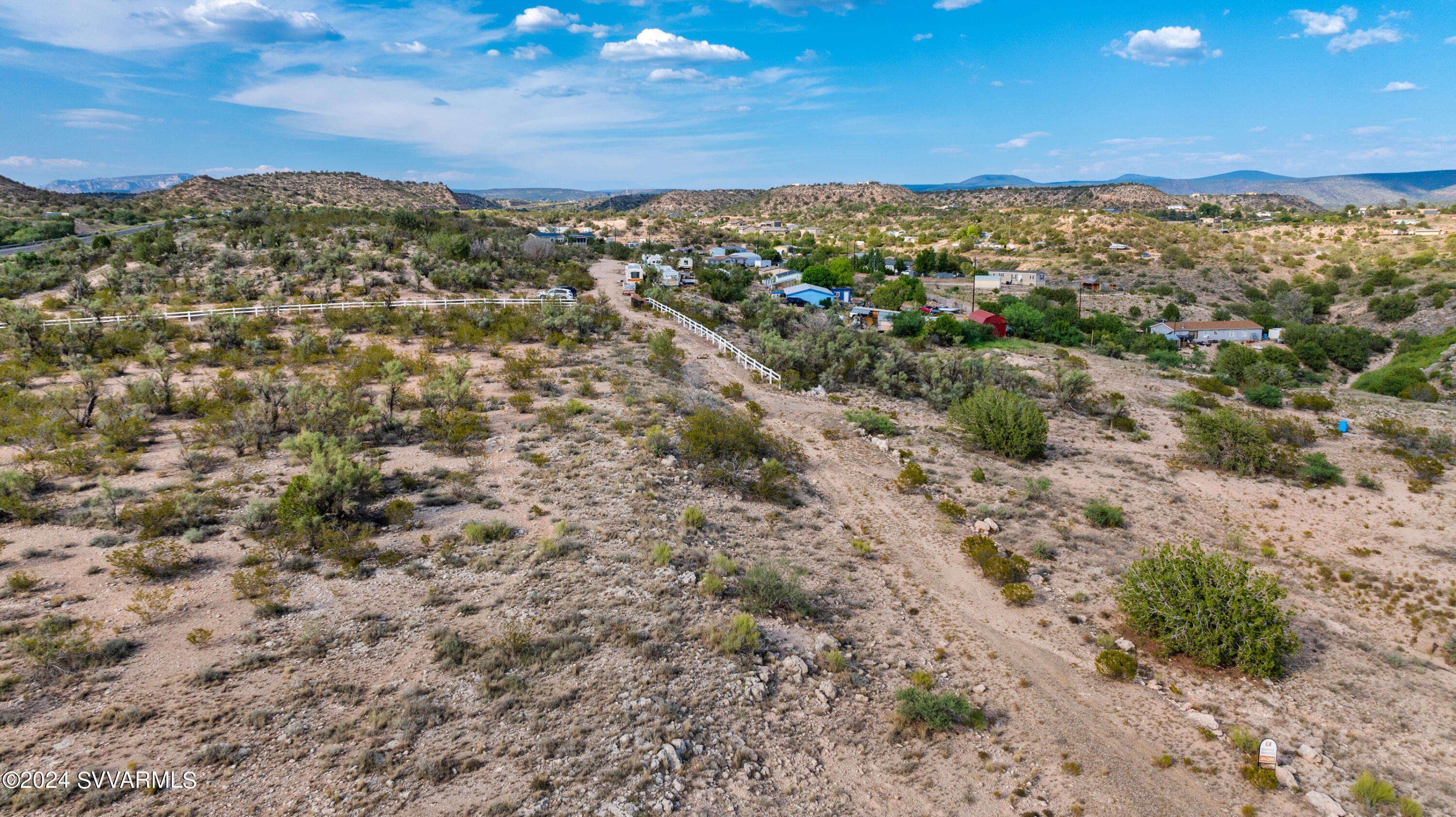 17-acres North Poker Flts Road Rimrock, AZ 86335 - Photo 12 of 14 a view of a city with mountains in the background