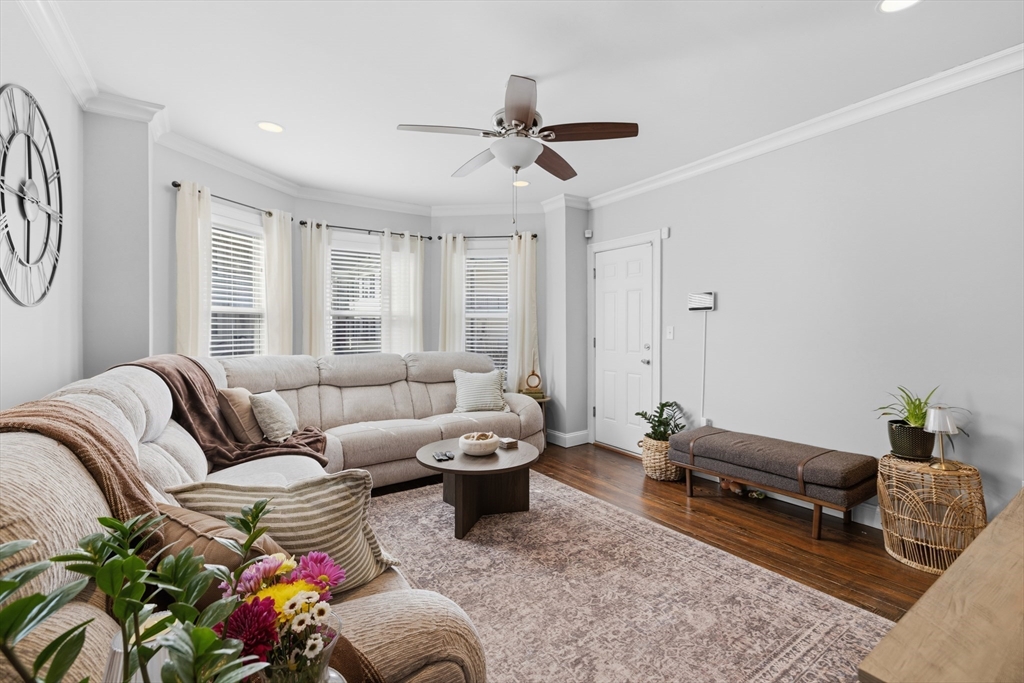 233 Belleville Road New Bedford, MA 02745 - Photo 10 of 40 a living room with furniture and a large window