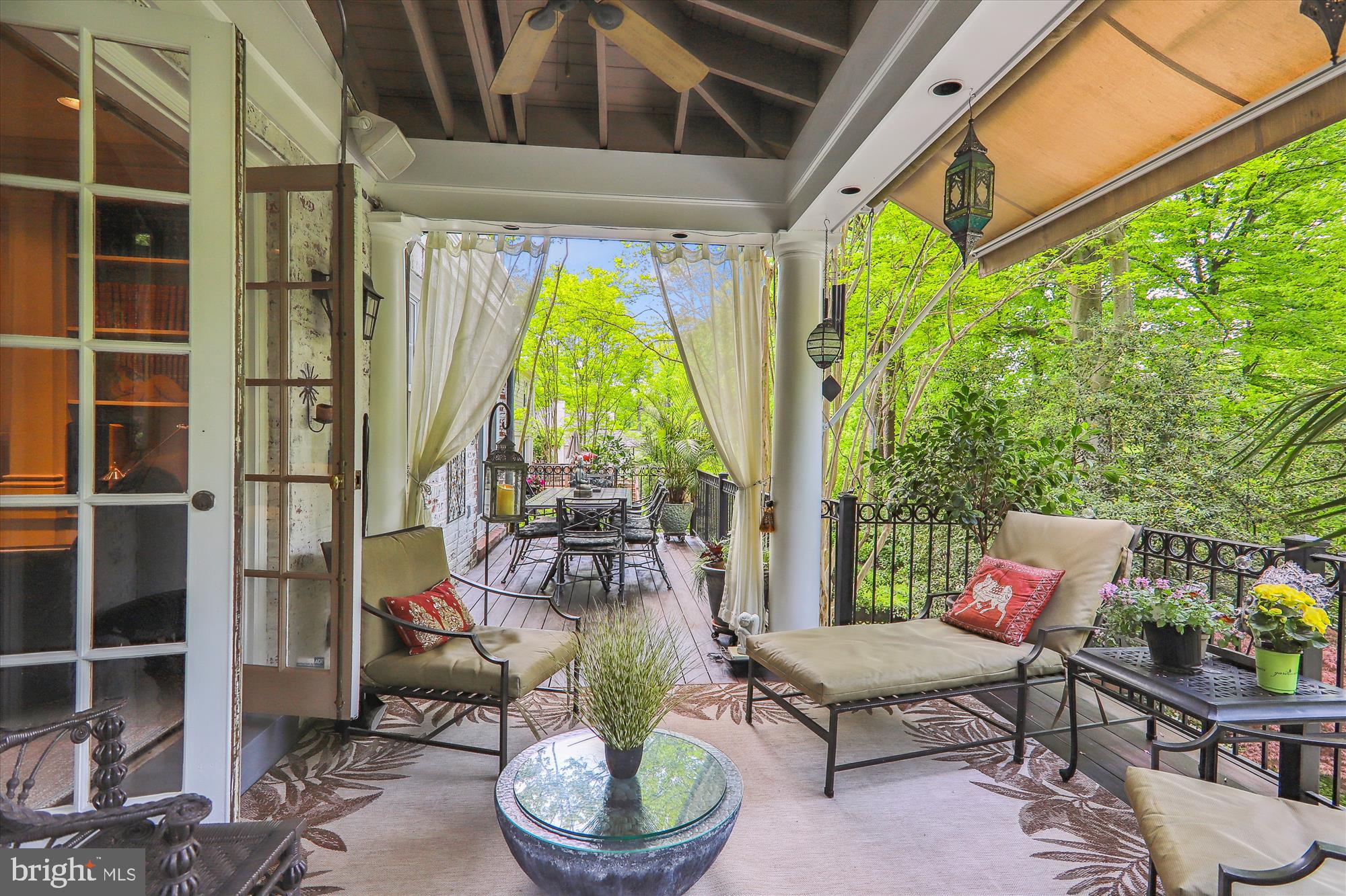 2721 Daniel Road Chevy Chase, MD 20815 - Photo 35 of 110 Main Level Rear Balcony