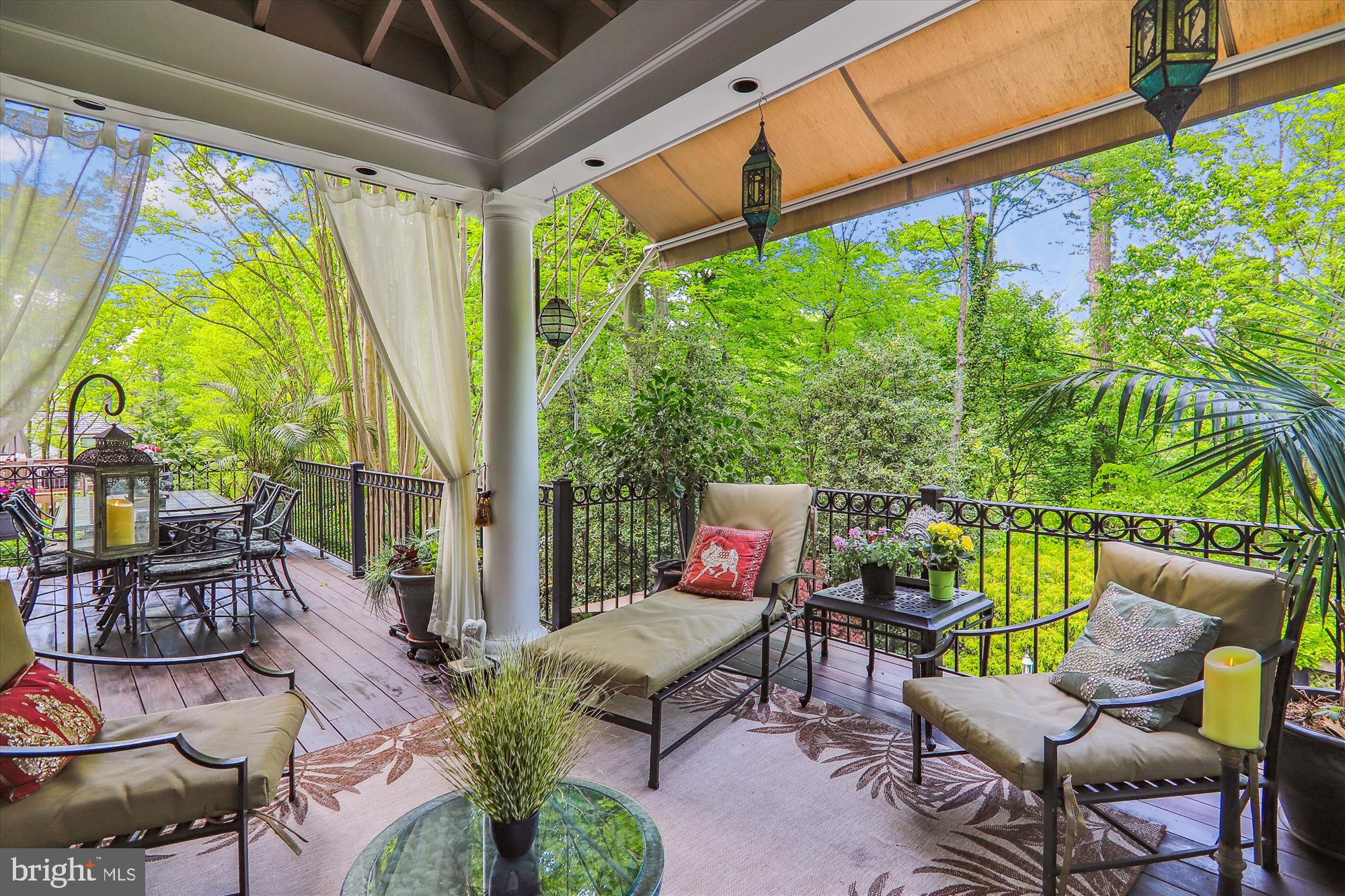 2721 Daniel Road Chevy Chase, MD 20815 - Photo 36 of 110 Main Level Rear Balcony