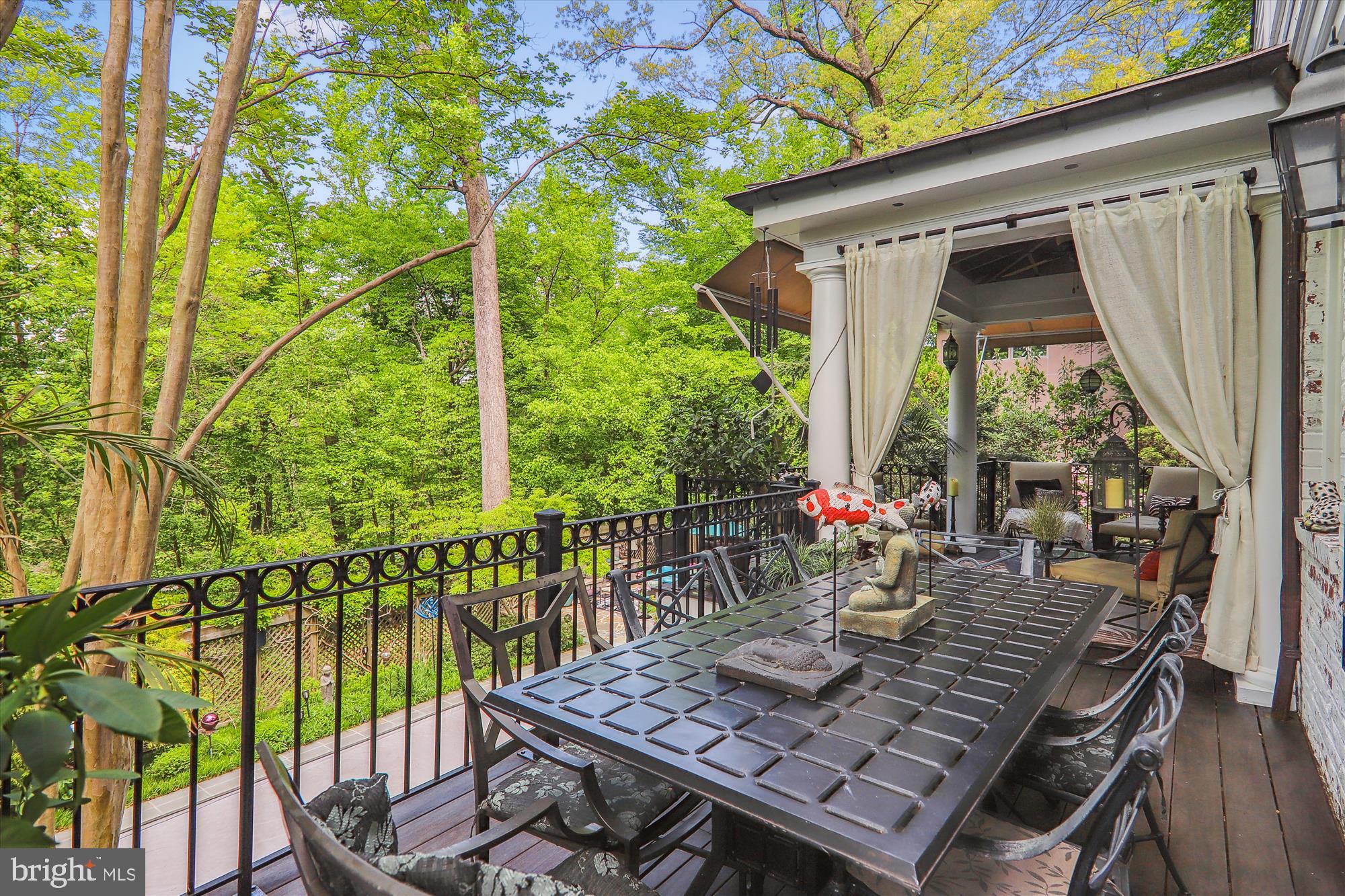 2721 Daniel Road Chevy Chase, MD 20815 - Photo 37 of 110 Main Level Rear Balcony