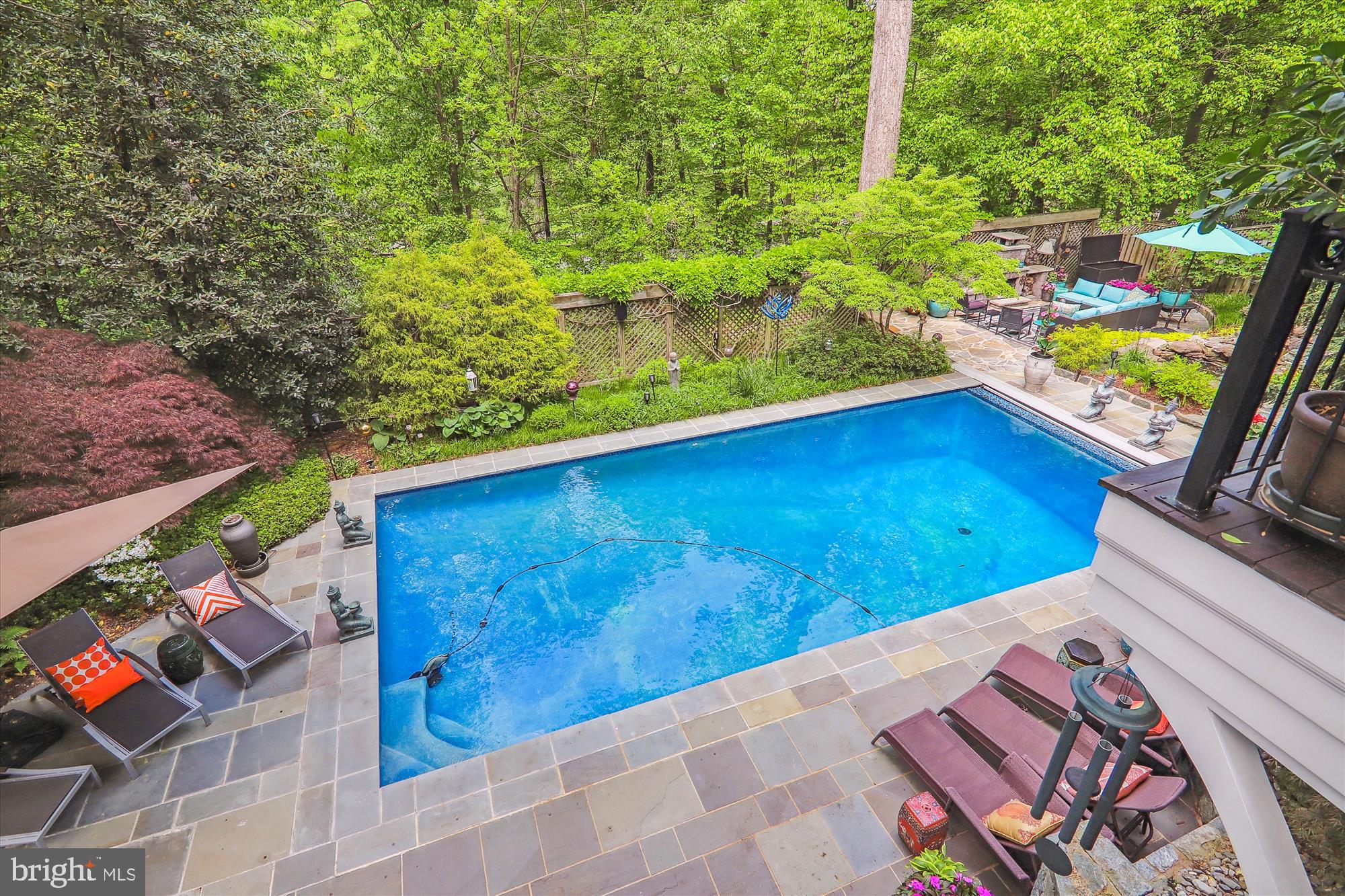 2721 Daniel Road Chevy Chase, MD 20815 - Photo 39 of 110 Main Level Rear Balcony View