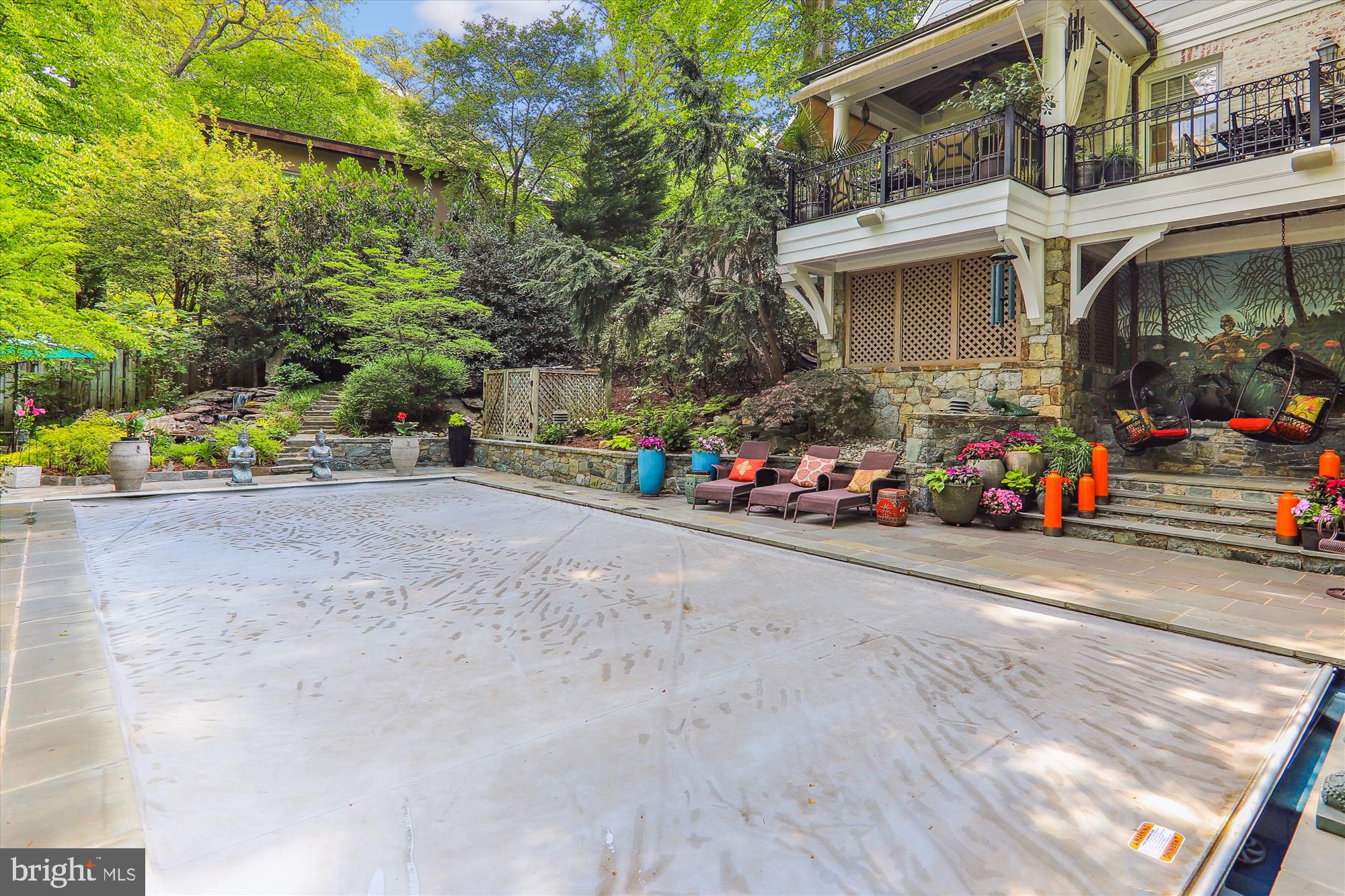 2721 Daniel Road Chevy Chase, MD 20815 - Photo 96 of 110 Rear Patio & Pool