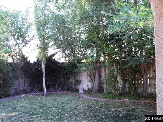 391 B Bens Way Fernley, NV 89408 - Photo 6 of 10 a backyard of a house with lots of plants and large trees