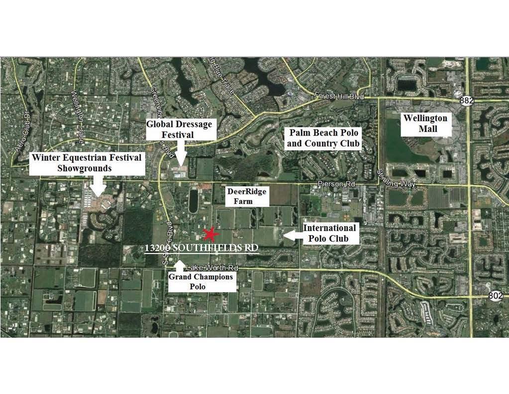 13200 Southfields Road Wellington, FL 33414 - Photo 4 of 39 AERIAL MAP OF 13200 SOUTHFIELDS
