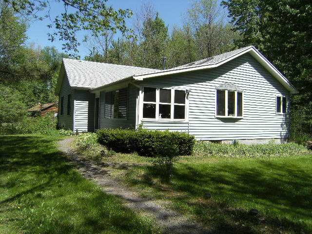 701 Curran Road Manchester, NY 14548 - Photo 1 of 1 Exterior Front Country 5 wooded acres surrounds th