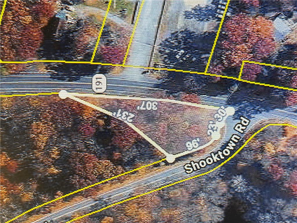 Shooktown Road Bangor, PA 18013 - Photo 1 of 11 An aerial view showcases the property's distinct lot boundaries and road access.