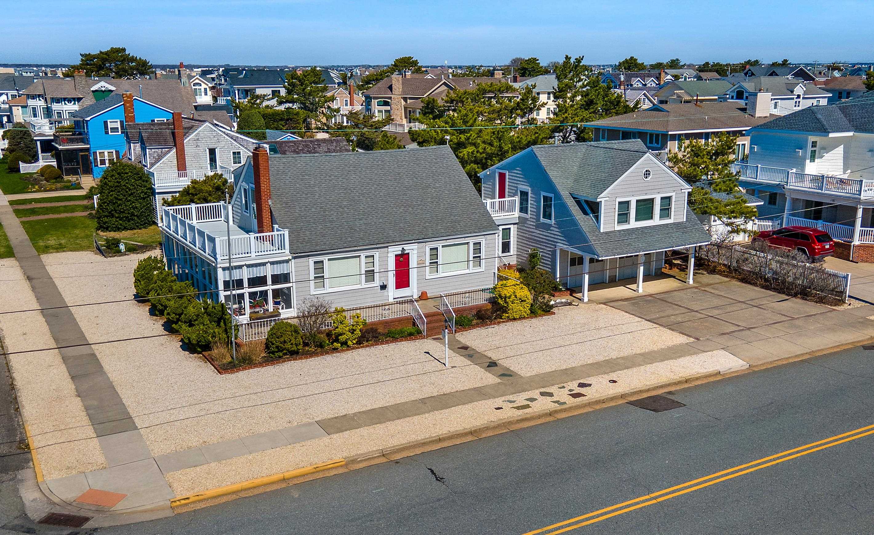 10823 1st Stone Harbor, NJ 08247 - Photo 7 of 8 an aerial view of multiple houses with a street