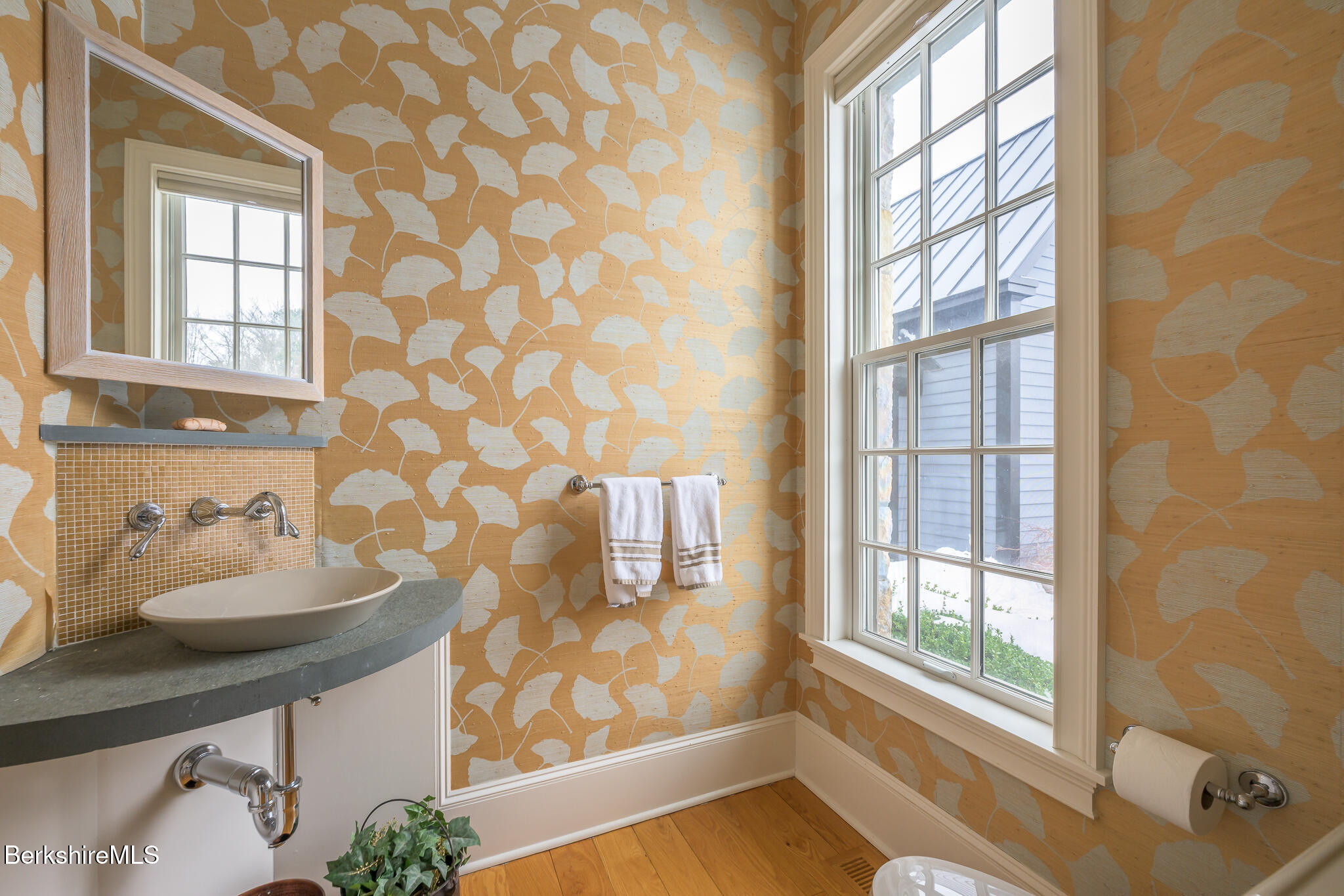 58 Round Hill Road Great Barrington, MA 01230 - Photo 31 of 79 a bathroom with a sink and a bathtub