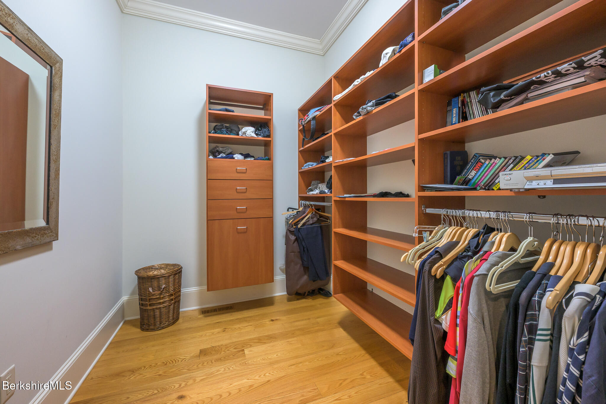58 Round Hill Road Great Barrington, MA 01230 - Photo 39 of 79 a view of walk in closet with clothes and shoes