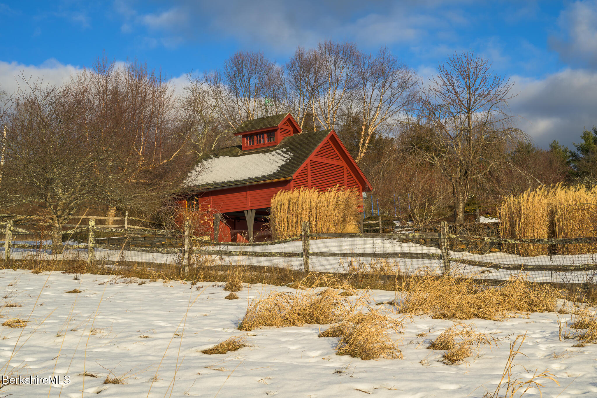 58 Round Hill Road Great Barrington, MA 01230 - Photo 64 of 79 a front view of a house with a yard