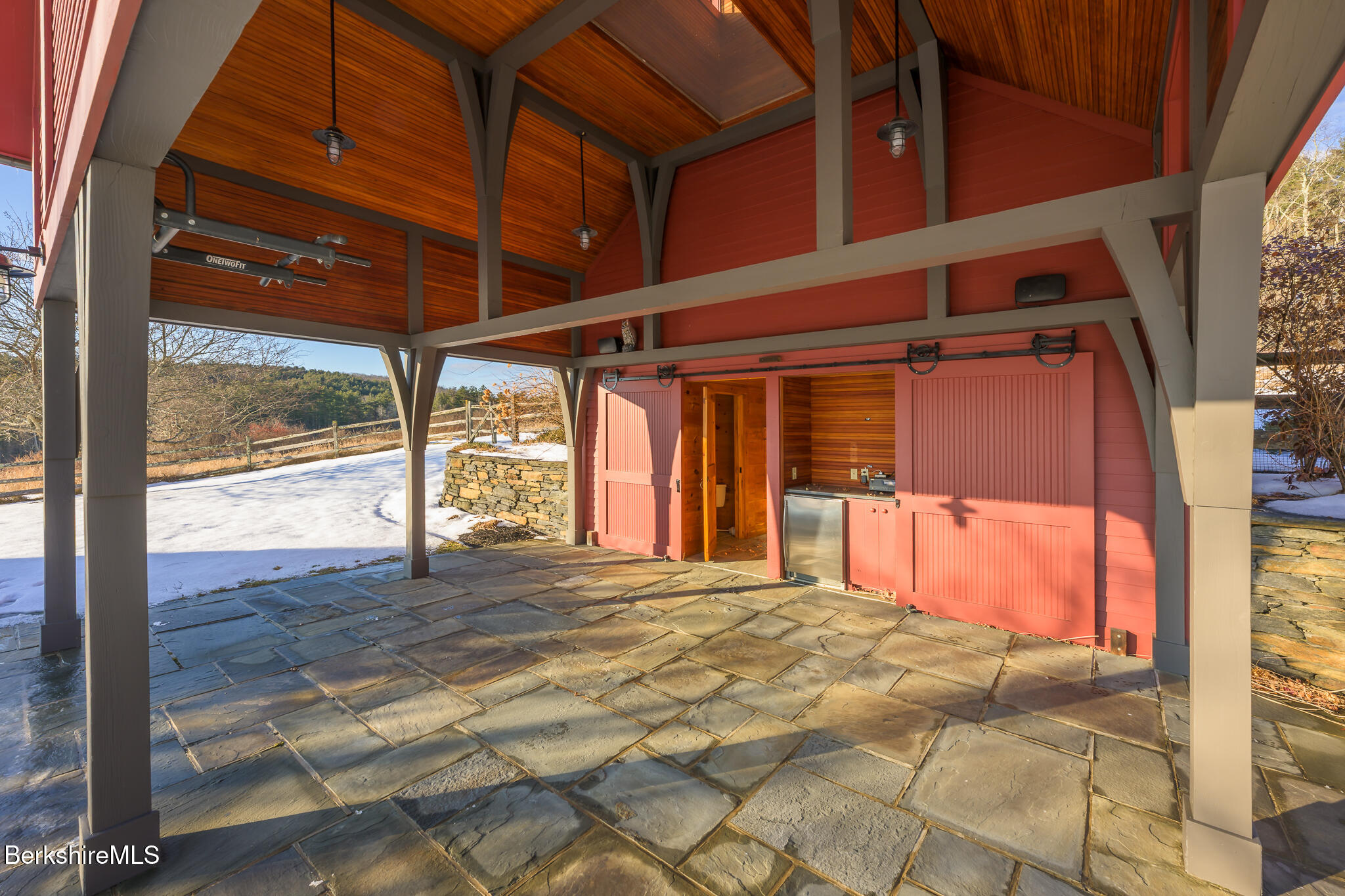 58 Round Hill Road Great Barrington, MA 01230 - Photo 70 of 79 a view of a room with wooden floor and door