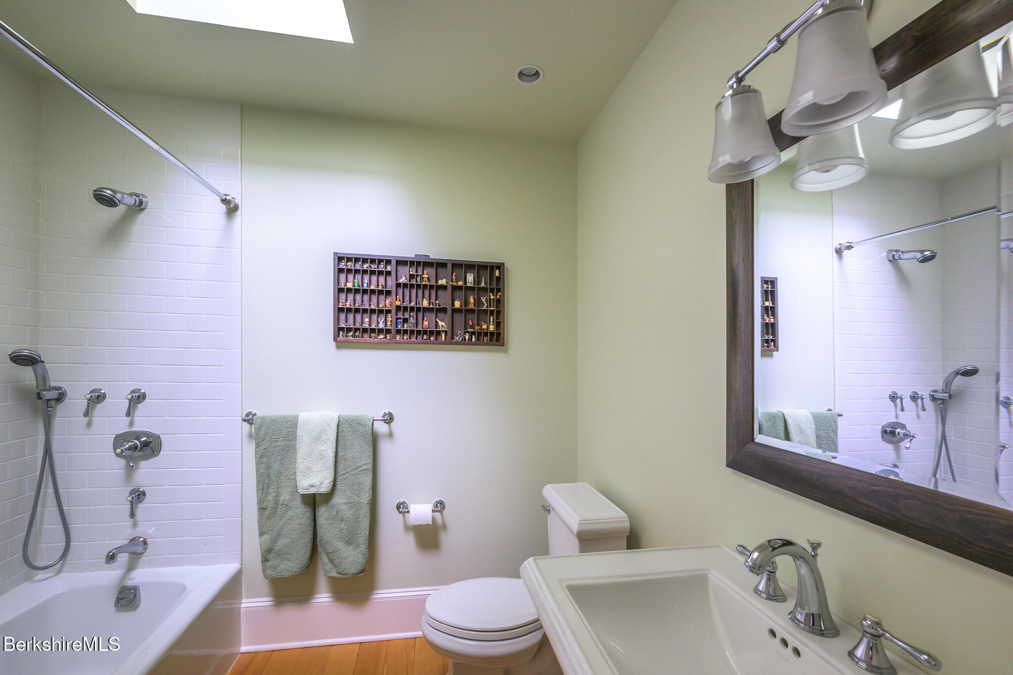 58 Round Hill Road Great Barrington, MA 01230 - Photo 77 of 79 a bathroom with a sink mirror vanity and toilet