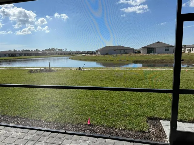 a view of an ocean from a balcony