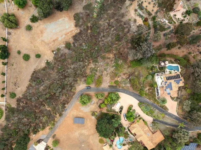 a view of city and mountain