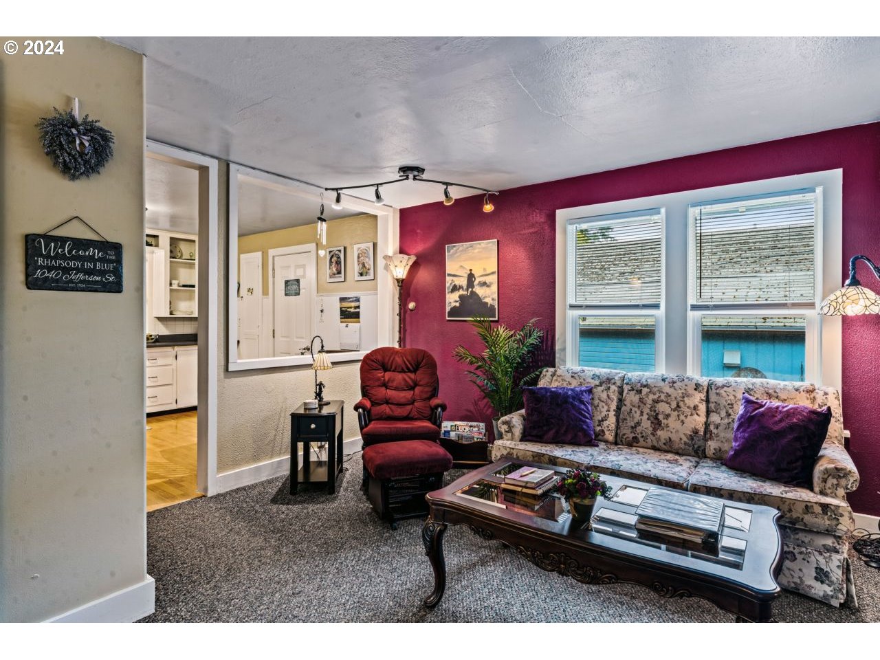 1040 Jefferson Street Eugene, OR 97402 - Photo 8 of 36 a living room with furniture and a large window