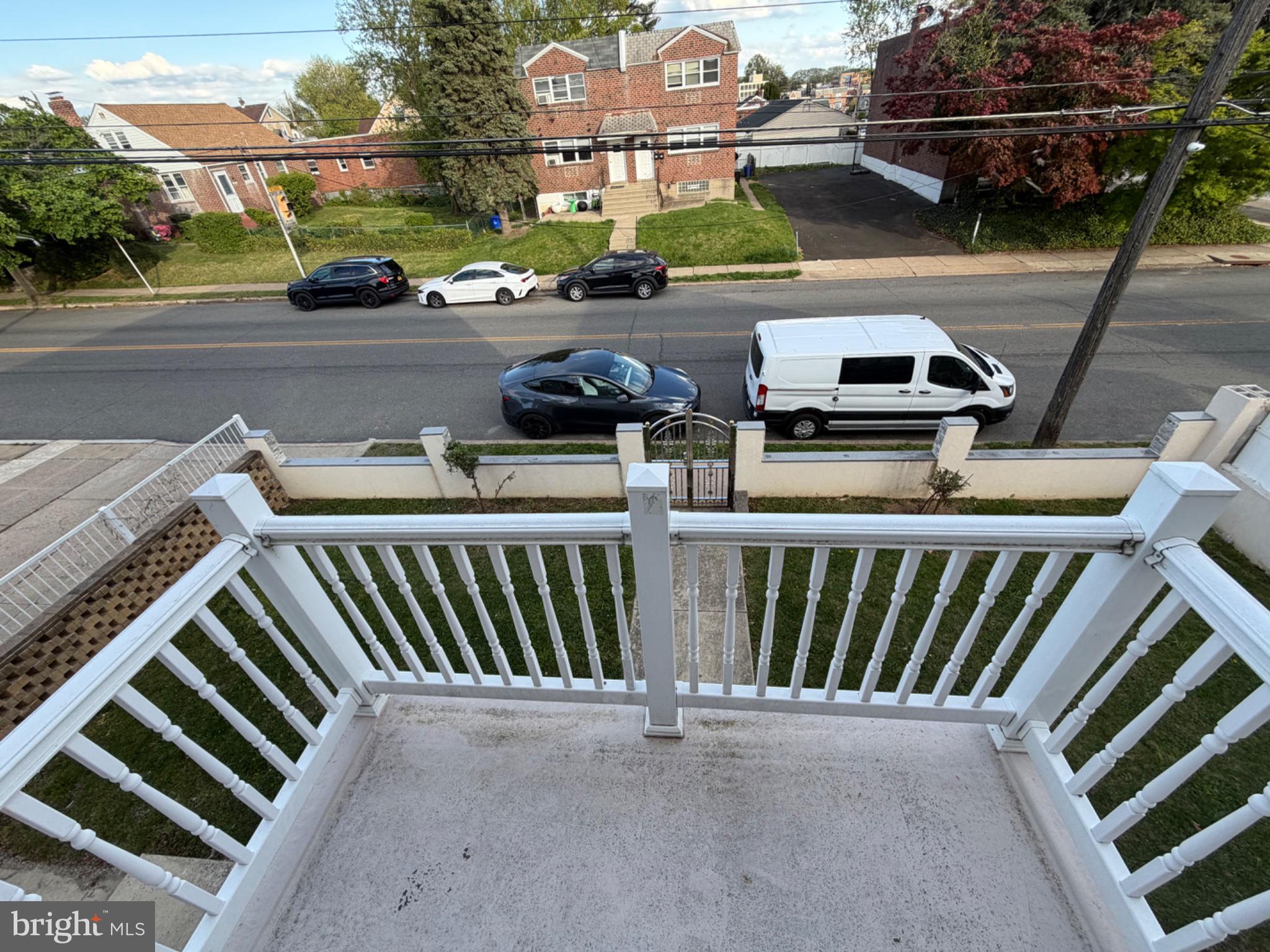 7804 Large Street Philadelphia, PA 19152 - Photo 16 of 42 a view of a balcony with car parked