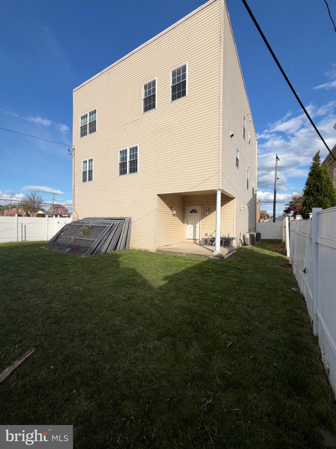 7804 Large Street Philadelphia, PA 19152 - Photo 8 of 42 a view of backyard of house with green space