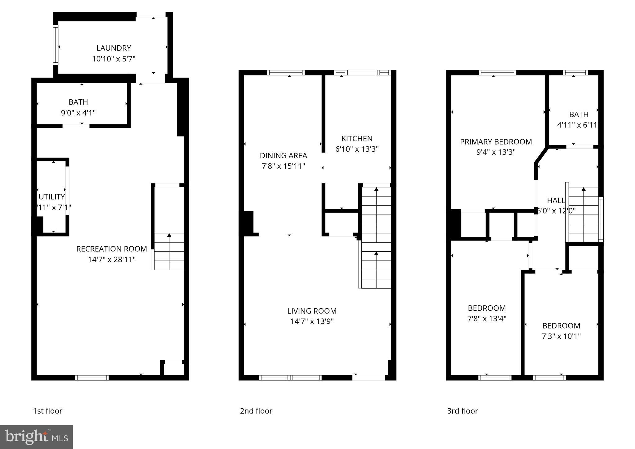 1326 Tompkins Street Baltimore, MD 21225 - Photo 29 of 34 a picture of a floor plan