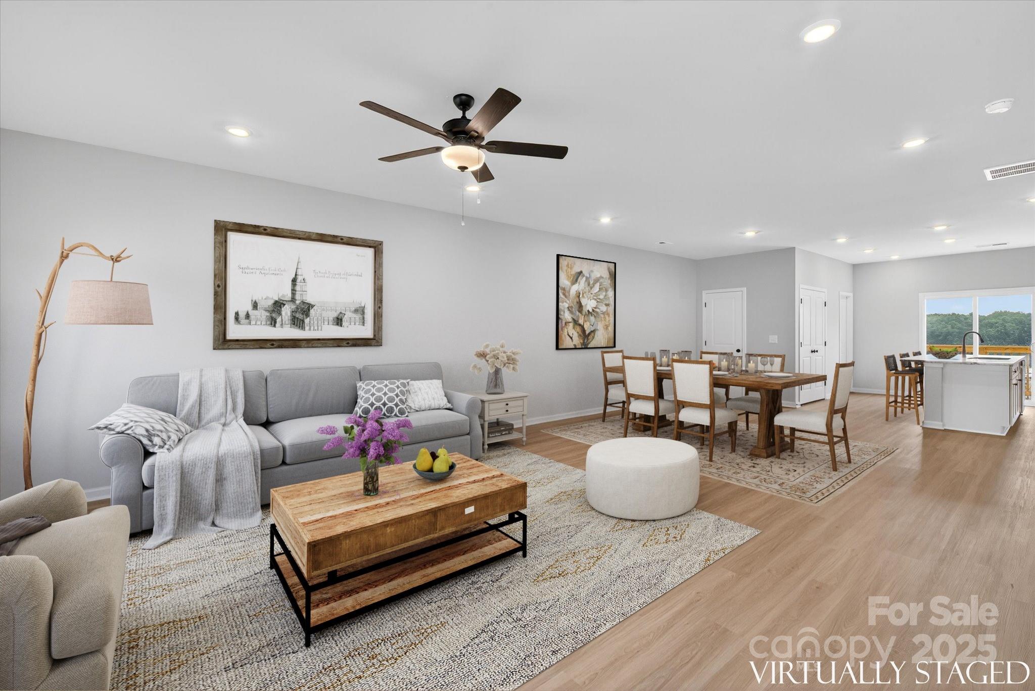 1834 Rhyne Elementary Drive Gastonia, NC 28052 - Photo 4 of 20 a living room with furniture and wooden floor
