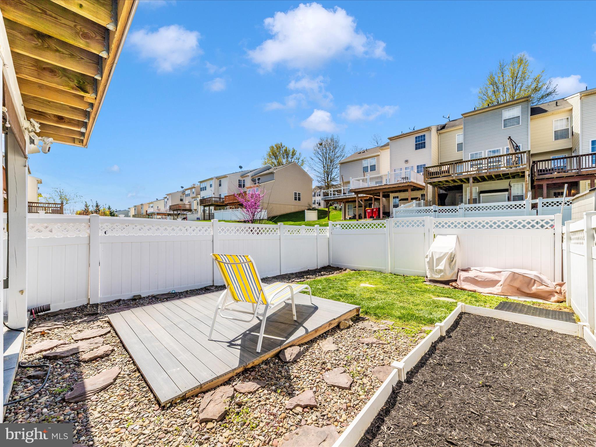 1351 Mare Street Ranson, WV 25438 - Photo 47 of 52 a view of a backyard with furniture and a patio