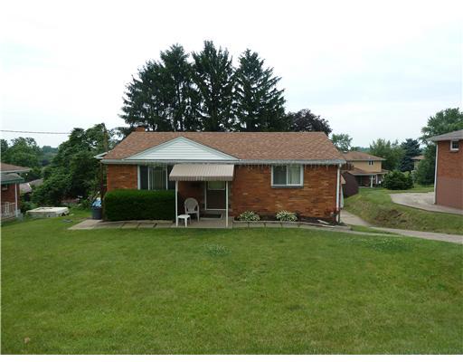 2508 Ridge Road Jefferson Hills, PA 15332 - Photo 1 of 10 Exterior Front. Cozy, level entry solid brick ranch.